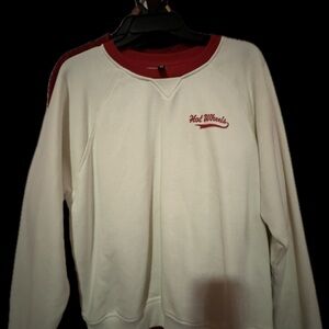 H&M vintage street wear oversized hot wheels sweater shirt size M